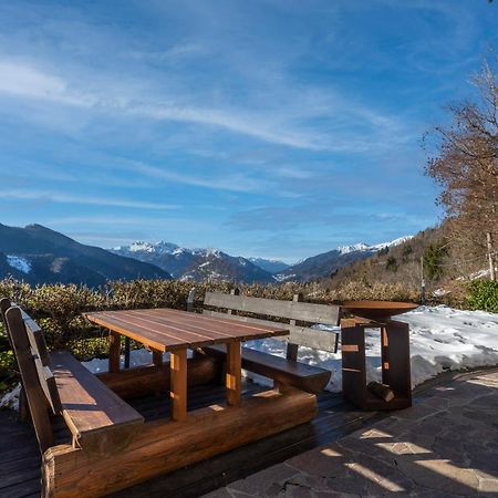 Panoramic House Carnia - Mountain View Apt With Parking And Terraces Villa Ligosullo Buitenkant foto