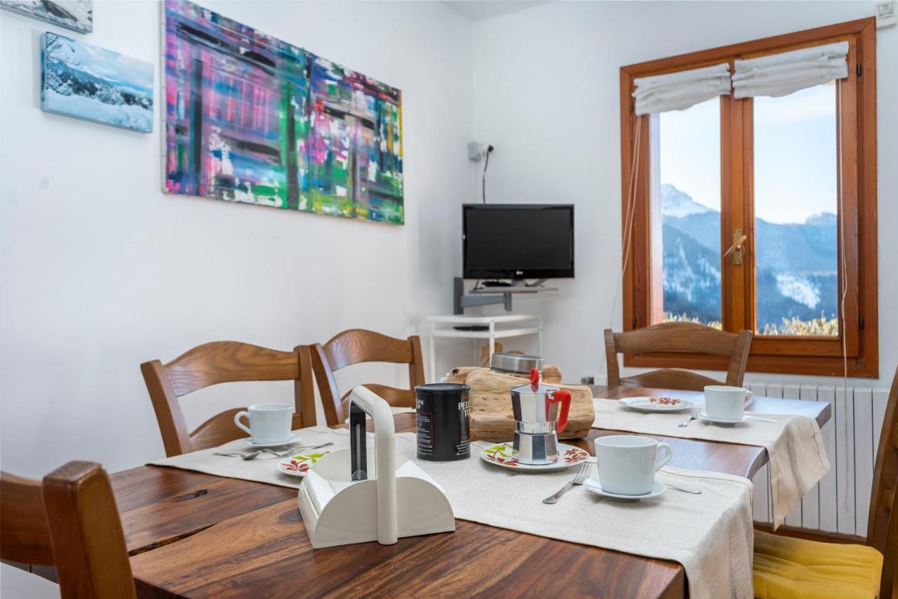Panoramic House Carnia - Mountain View Apt With Parking And Terraces Villa Ligosullo Buitenkant foto