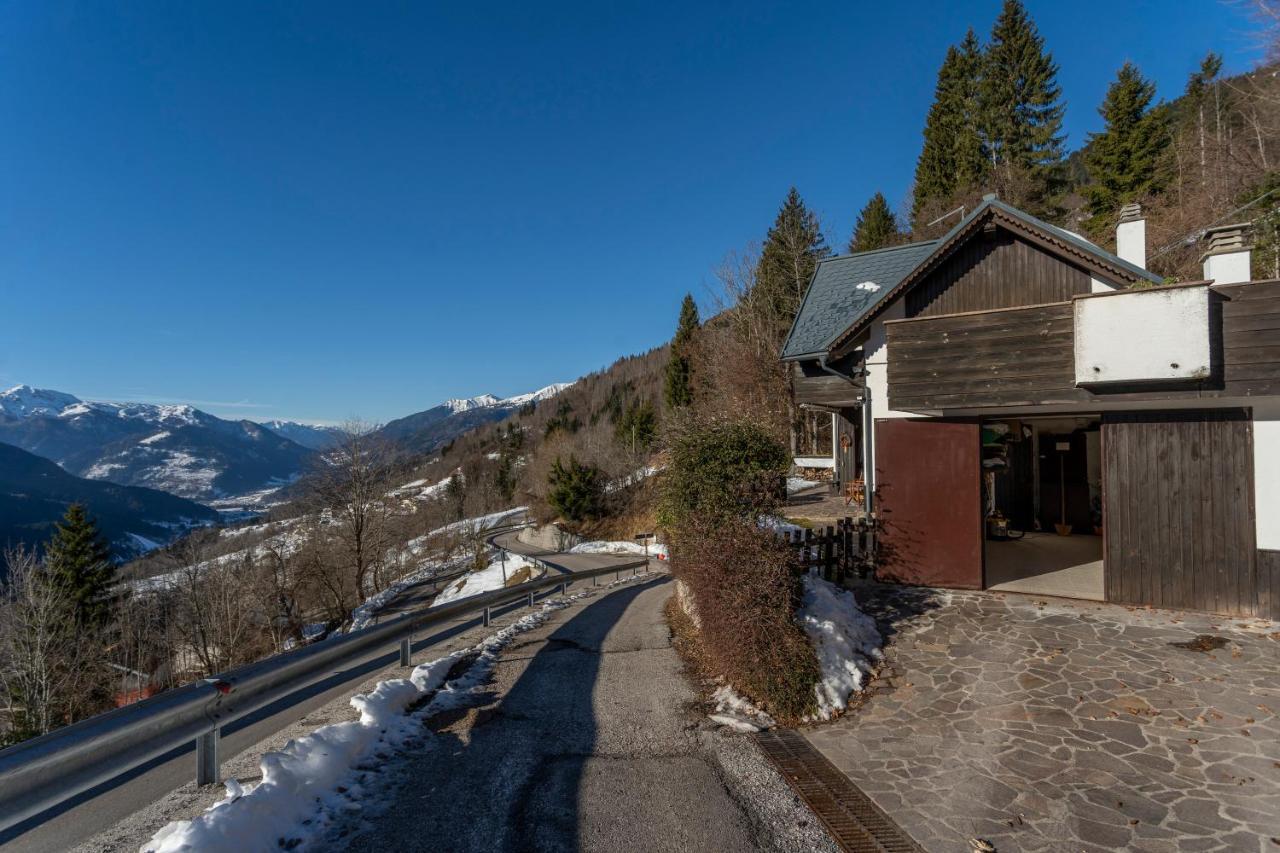 Panoramic House Carnia - Mountain View Apt With Parking And Terraces Villa Ligosullo Buitenkant foto